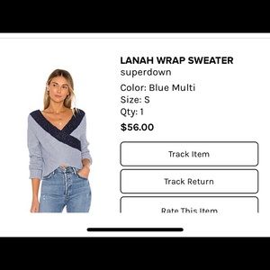 Superdown small sweater